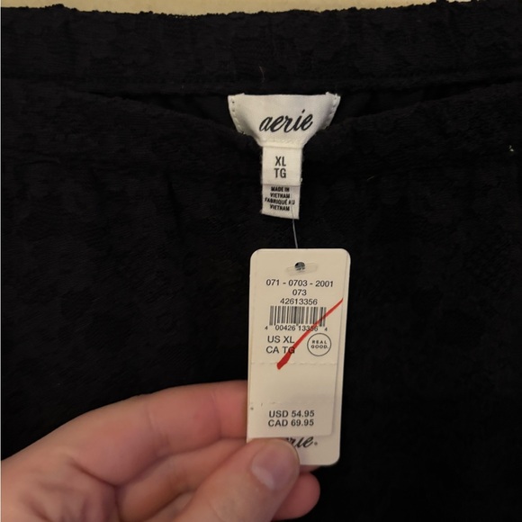 Aerie Black Lace Maxi Skirt - Picture 4 of 5